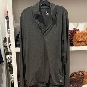 Vuori Charcoal Long Sleeve Top